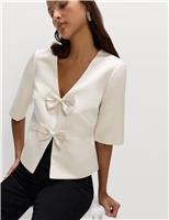 Bow Detail Top
