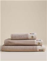Pure Cotton Floral Embroidered Towel