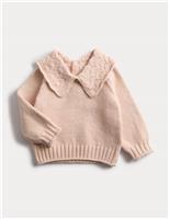 Cotton Rich Knitted Jumper (0-3 Yrs)