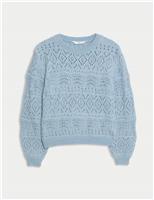 Patterned Knitted Jumper (2-16 Yrs)