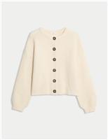 Ribbed Knitted Cardigan (6-16 Yrs)