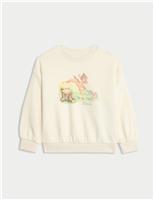 Pure Cotton Bambi Sweatshirt (2-8 Yrs)