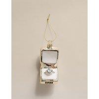 Glass Hanging Engagement Decoration