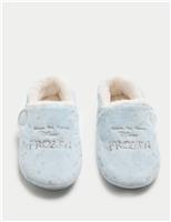 Kids Disney Frozen Riptape Slippers (4 Small - 13 Small)