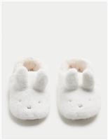 M&S Kids' Miffy Slippers (4 - 13 Small) Cream