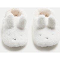 M&S Kids' Miffy Slippers (4 - 13 Small) Cream