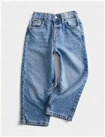 Barrel Leg Denim Jeans (2-10 Yrs)