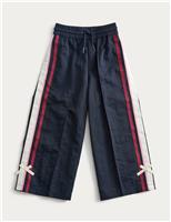 Bow Side Stripe Tracksuit Bottoms (2-8 Yrs)