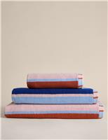 Pure Cotton Reversible Striped Towel