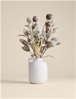 Artificial Dried Arrangement in Ceramic Pot