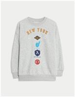 Cotton Rich Sweatshirt (2-8 Yrs)