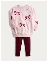 2pc Cotton Rich Leggings Outfit (1-8 Yrs)