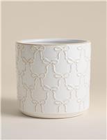 Bow Ceramic Planter