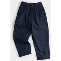 M&S Cotton Rich Chinos (2-8 Yrs) Navy