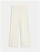 Knitted Flared Trousers (6-16 Yrs)