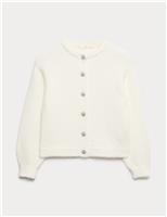 Bling Button Cardigan (6-16 Yrs)