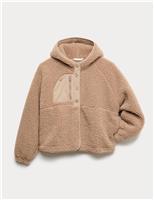 Borg Oversized Jacket (6-16 Yrs)