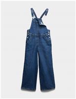 Pure Cotton Denim Dungarees (6-16 Yrs)