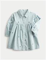 Pure Cotton Cord Dress (0-6 Yrs)