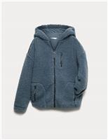 Borg Zip Hoodie (6-16 Yrs)