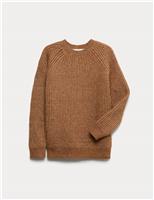 Knitted Jumper With Wool (2-16 Yrs)