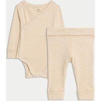 2pc Cotton Rich Grow with Me Outfit (0-3 Yrs)