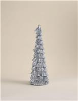 Tinsel Christmas Tree Room Decoration