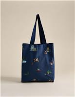 Pure Cotton Spencer Bear Christmas Tote Bag