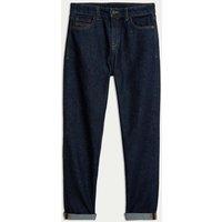 M&S Pure Cotton Relaxed Fit Jeans (6-16 Yrs) Dark Indigo