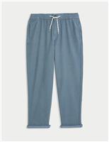 Relaxed Cotton Rich Skater Chinos (2-16 Yrs)