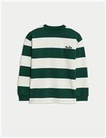 Pure Cotton Striped Long Sleeve Top (6-16 Yrs)