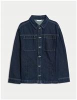 Pure Cotton Denim Shirt (6-16 Yrs)