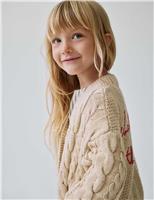 Pure Cotton Chunky Wonderful Cardigan (1-10 Yrs)
