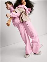 Wide Leg Cotton Rich Joggers (2-16 Yrs)