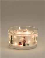 Nutcracker 2 Wick Light Up Scented Candle