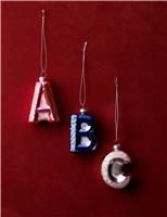 Glass Beaded Hanging Alphabet Decoration