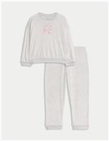 Velour Slogan Pyjamas (12 Mths-8 Yrs)