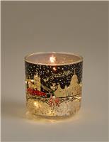 Mandarin Clove & Cinnamon Townhouse Light Up Candle