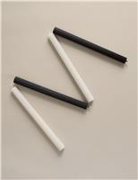 Set of 4 Mono Dinner Candles