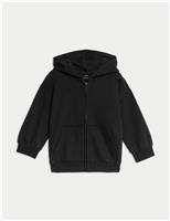 Cotton Rich Zip Hoodie (2-8 Yrs)