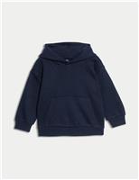 Cotton Rich Plain Hoodie (2-8 Yrs)
