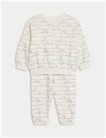 2pc Cotton Rich Dino Top & Bottom Outfit (0-6 Yrs)