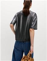Metallic Shimmer T-Shirt