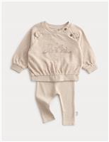 2pc Cotton Rich Winnie the Pooh & Friends Outfit (7lbs-12 Mths)
