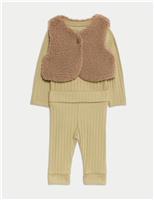 3pc Cotton Rich Outfit (0-12 Mths)