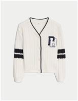 Varsity Oversized Cardigan (6-16 Yrs)