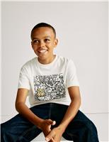 Doodle Boy x SpongeBob SquarePants Graphic T-Shirt (2-16 Yrs)