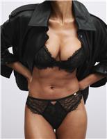 Forget Me Not Lace Thong