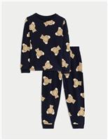 Pure Cotton Spencer Bear Pyjamas (1-16 Yrs)