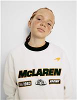 Pure Cotton McLaren F1 Team Sweatshirt (2-16 Yrs)